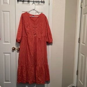 3X Old Navy dress. Salmon color. New with tags!